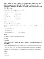 Bài 1, 2, 3 trang 12 SGK Sinh 6