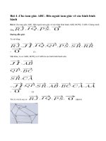 Bài 4 trang 12 sgk hình học lớp 10
