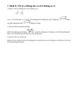 Lý thuyết liên hệ giữa phép chia và phép khai phương