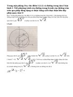 Bài 3 trang 33 sách giáo khoa hình học lớp 11