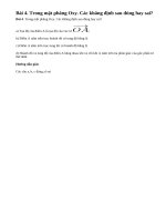 Bài 4 trang 26 sgk hình học lớp 10