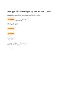 Bài 65 trang 34 sgk toán 9 - tập 1