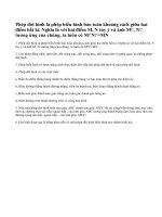 Lý Thuyết Phép Dời Hình Và Hai Hình Bằng Nhau