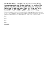 Bài 9 trang 80 sách giáo khoa hình học 11