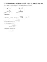 Bài 1 trang 92 sgk toán 11