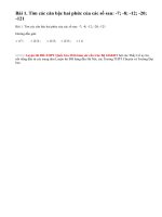 Bài 1 trang 140 sgk giải tích 12