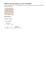 Bài 72 trang 96 sgk toán lớp 9 tập 2