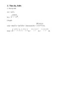 Bài 2 trang 171 sách giáo khoa Đại số và Giải tích 11