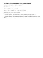 Lý thuyết về đường kính và dây của đường tròn