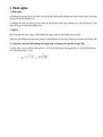 Lý thuyết đường tròn ngoại tiếp, đường tròn nội tiếp