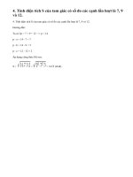 Bài 4 trang 59 sgk hình học 10