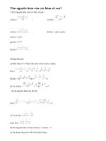 Bài tập 2 - Trang 100-101-SGK Giải tích 12