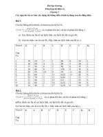 Bài tập Tổng hợp hệ điện cơ