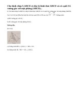 Bài 6 trang 105 sgk hình học 11