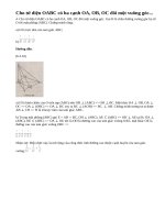 Bài 4 trang 105 sgk hình học 11