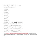 Bài 4 trang 61 sgk giải tích 12