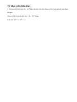 Bài 5 trang 58 sgk đại số và giải tích 11.