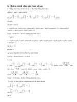 Bài 6 trang 169 sách giáo khoa Đại số và Giải tích 11