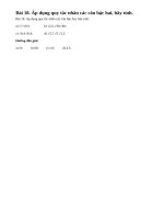 Bài 18 trang 14 sgk toán 9 - tập 1