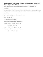 Bài 4 trang 83 sgk hình học 10