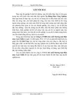 Báo cáo thực tập Công ty TNHH sản xuất thương mại điện máy Lan Chiến