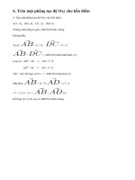 Bài 6 trang 46 sgk hình học 10