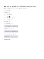 Bài 1 trang 18 sgk đại số 10