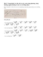 Bài 2 trang 7 sgk hình học lớp 10