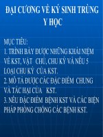Đại Cương Ký Sinh Trùng Y Học