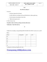 Phiếu thí nghiệm số 2 ĐIỀU KHIỂN ĐẢO CHIỀU QUAY ĐỘNG CƠ DC
