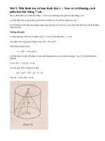 Bài 5 trang 39 sách giáo khoa hình học lớp 12