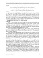 QUY TRÌNH ĐÁNH GIÁ AN NINH CHO KDC TRONG hệ THỐNG MẠNG TRIỂN KHAI GIAO THỨC KERBEROS 5 