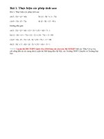 Bài 1 trang 135 sgk giải tích 12