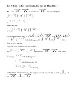 Bài 7 trang 12 sgk hình học lớp 10