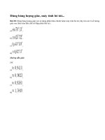 Bài 20 trang 84 sgk toán 9 - tập 1