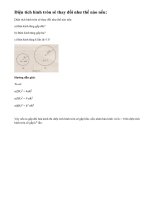 Bài 81 trang 99 sgk toán lớp 9 tập 2