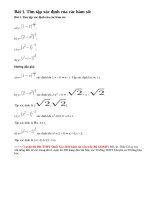 Bài 1 trang 60 sgk giải tích 12