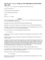 Bài 1 trang 54 sgk đại số và giải tích 11.