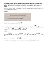 Bài 4 trang 7 sách giáo khoa hình học 11