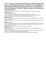 Bài 1, 2, 3, 4 trang 38 sgk sinh học 7