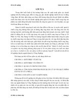 Quản lý chuỗi cung ứng và nghiên cứu ứng dụng phương pháp quản lý 5S vào phân xưởng sản xuất cửa nhựa tại công ty cổ phần tư vấn, xây dựng và đầu tư Quang Nguyễn