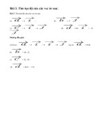 Bài 3 trang 26 sgk hình học lớp 10