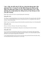 Bài 1, 2, 3 trang 93 sgk sinh học 7