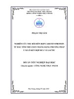 Nghiên cứu thu hồi hỗn hợp caroten protein từ đầu tôm thẻ chân trắng bằng phương pháp ủ xi lô kết hợp HCl và lactic