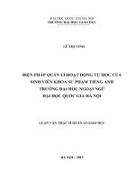 Biện pháp quản lý hoạt động tự học của sinh viên khoa sư phạm tiếng anh trường đại học ngoại ngữ   đại học quốc gia hà nội 