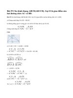 Bài 39 trang 79 - Sách giáo khoa toán 8 tập 2