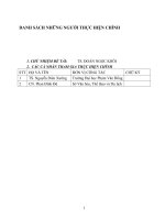 Nghiên cứu một số giá trị tri thức bản địa, đề xuất các giải pháp bảo tồn và phát huy để góp phần phát triển kinh tế - xã hội tỉnh quảng ngãi