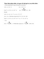 Bài 2 trang 5 sgk toán 8 tập 1.