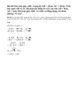 Bài 40 trang 80 - Sách giáo khoa toán 8 tập 2