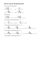 Bài 25 trang 47 sgk toán 8 tập 2